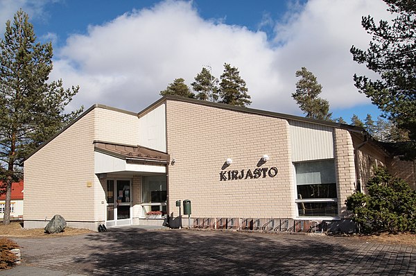 A library in Toivakka