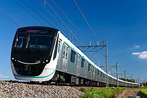 A Den-en-toshi Line 2020 series set in August 2021 Tokyu-Series2020-2146.jpg