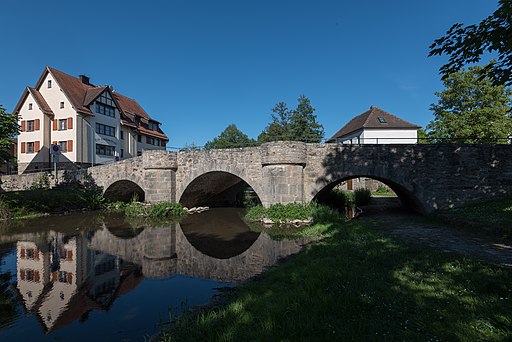 Torgasse, Mehlweg, Streubrücke Ostheim vor der Rhön 20200601 002