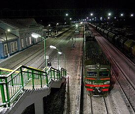 Вид на станцию Волоколамск