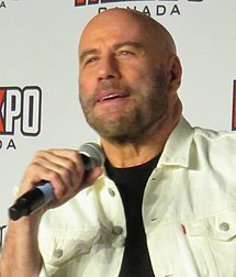 John Travolta Q&A panel at Fan Expo in Toronto August 2019. Travolta 05 (48686383962) (cropped).jpg