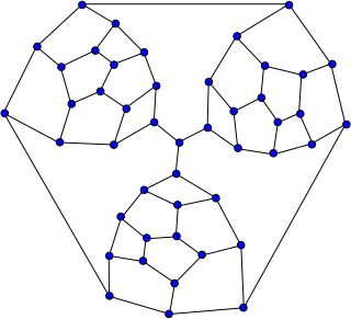 Tutte graph 3-regular graph with 46 vertices and 69 edges named after W. T. Tutte