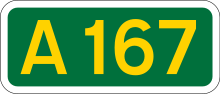 Thumbnail for A167 road