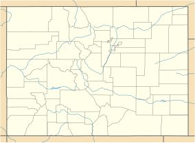 Map showing the location of Sweetwater Lake State Park