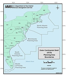 <span class="mw-page-title-main">Offshore drilling on the Atlantic coast of the United States</span>