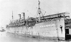 The former Great Elector as a US troop transport Aeolus