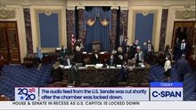 File:US Senate goes into recess after protestors breach the Capitol.webm