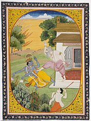 Krishna Rebuked by a Priest