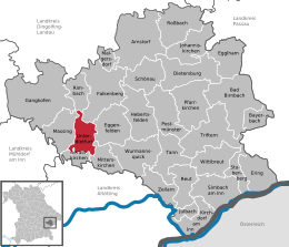 Unterdietfurt - Localizazion