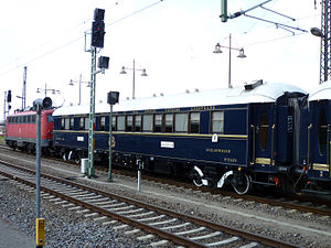 Schlafwagen des Typs S, für den Venice-Simplon-Orient-Express mit modernen Drehgestellen und Türen wie beim Schlafwagentyp Lx modernisiert