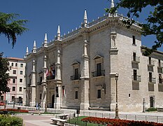 The late-15th century Palacio de Santa Cruz, an early example of Renaissance architecture in Valladolid
