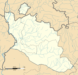 博蒙迪旺图在沃克吕兹省的位置