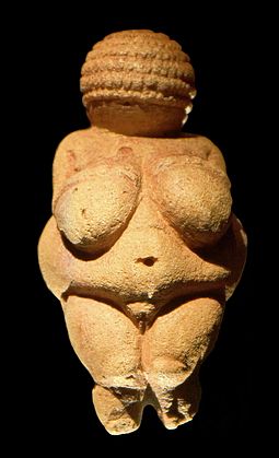 The Venus of Willendorf, c. 30000 years BCE (Wiki)