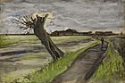 Pollard Willow, watercolor 1882 Van Gogh Museum, Amsterdam (F947)