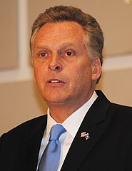 Former Governor Terry McAuliffe of Virginia