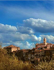 Vista su Vignanello