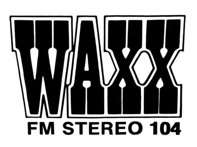 WAXX logo early-1970s to circa-1985.
