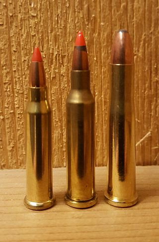 <span class="mw-page-title-main">.17 Winchester Super Magnum</span> American rimfire rifle cartridge