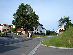 Der Ortsausgang Richtung Eltmann/Trossenfurt