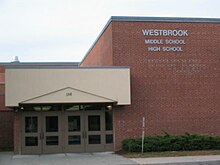 WestbrookHighSchoolCTFrontEntrance.jpg