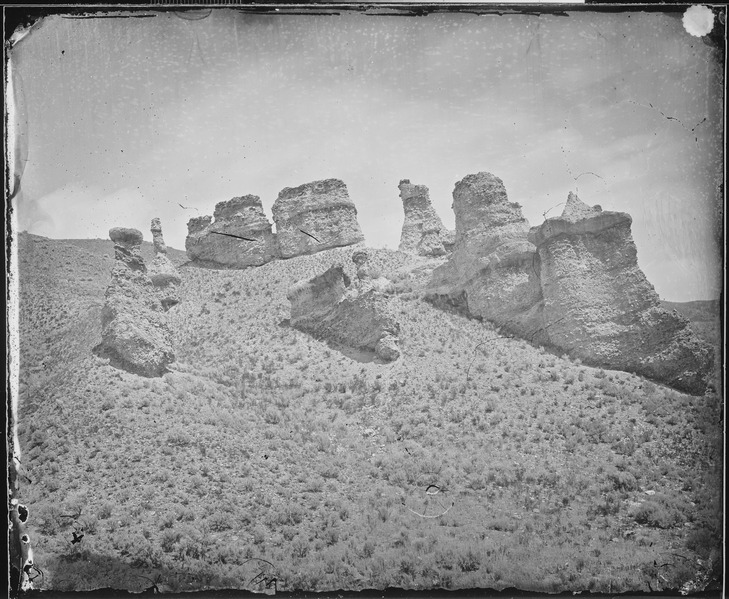 File:Witches' Rocks. Echo, Utah - NARA - 519456.tif