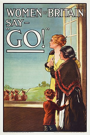 Recruitment to the British Army during the First World War