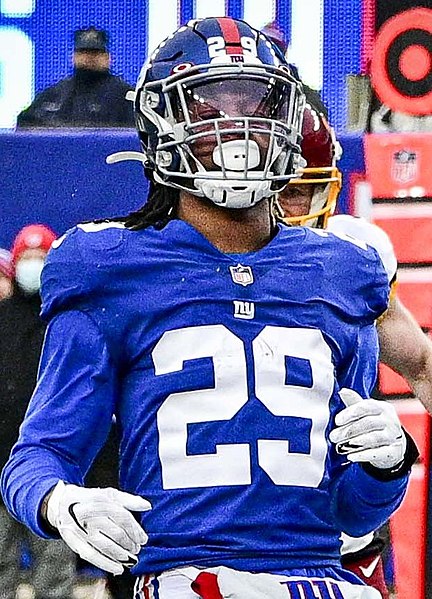 File:Xavier McKinney WFT-NYG JAN2022 (cropped).jpg