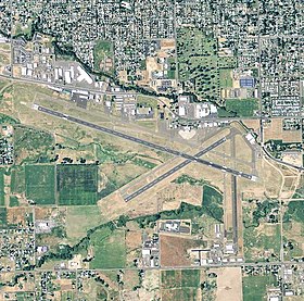 Ortofotografie letiště v roce 2006.