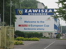 Zawisza Bydgoszcz SPAR2004 welcome.jpg