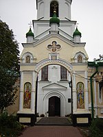 West gate to the Church of the Resurrection