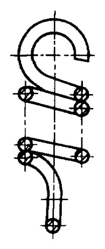 File:ГОСТ 2.401-68. Таблица. Пункт 10. Условное изображение в разрезе.tif