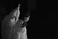 عکس سیاه و سفید از تئاتر پرفورمانس "به دادمان برسید" - عکاسی در نور کم-عکاس مصطفی معراجی 12.jpg