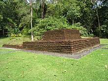 Candi Bukit Batu Pahat of Bujang Valley. A Hindu-Buddhist kingdom ruled ancient Kedah possibly as early as 110 CE, the earliest evidence of strong Indian influence which was once prevalent among the Kedahan Malays. 006 Bujang Valley Candi.jpg