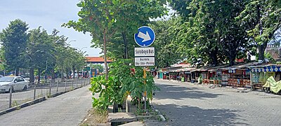 Jalur Kedatangan Suroboyo Bus di Terminal Purabaya