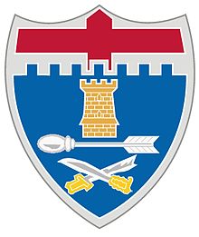 The 11th Infantry Regiment's distinctive unit insignia currently worn by the cadre and students of the U.S. Army Officer Candidate School 11th Infantry1.jpg