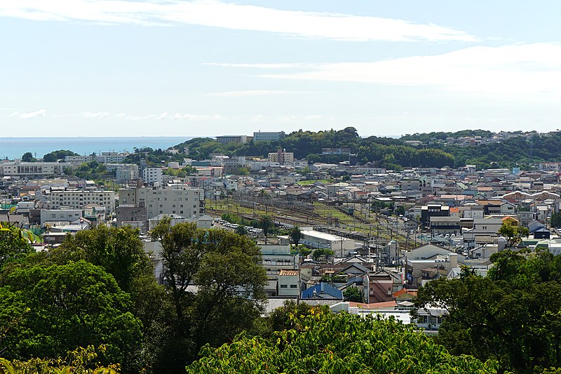 File:171008 View from Shingu Castle Shingu Wakayama pref Japan04n.jpg