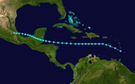 1931 Atlantic tropical storm 3 track.png