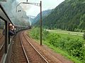 Special train between Faido and Airolo Sonderzug zwischen Faido und Airolo