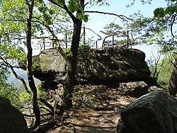 Aussichtspunkt auf dem Westfelsen