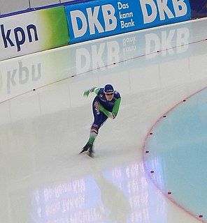 Marije Joling Dutch female allround speed skater