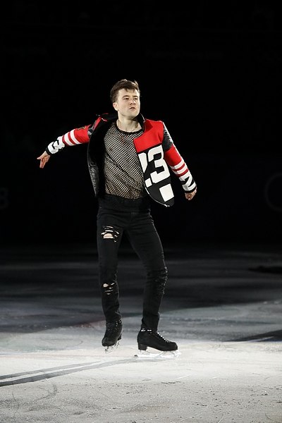 Misha Ge at the Gala Exhibition of the 2018 Winter Olympics