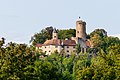 Deutsch: Burg Krautheim von Altkrautheim gesehen.