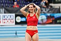 * Nomination German indoor championships in athletics 2022: Women's Pole Vault, Victoria von Eynatten after the last jump of her career. By --Stepro 11:35, 9 April 2022 (UTC) * Promotion  Support Good quality. --Tagooty 13:06, 9 April 2022 (UTC)