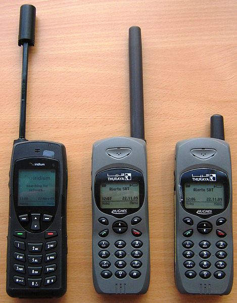 File:3 Satellite phones.jpg