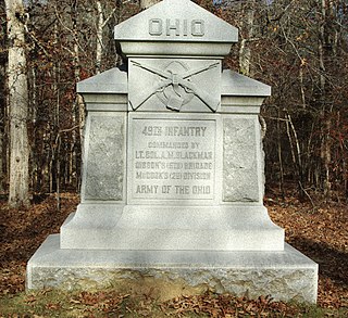 <span class="mw-page-title-main">49th Ohio Infantry Regiment</span> Military unit