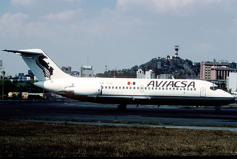 File:AVIACSA DC-9-15; XA-TJS, April 2002 (5066458255).jpg