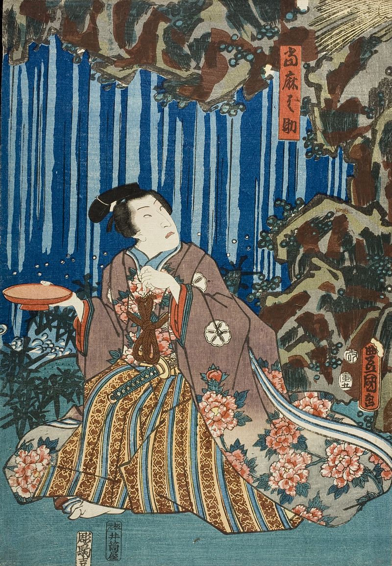 Actors Reversing Gender Roles in the Story of Narukami LACMA M.2006.136.289a-c (1 of 3).jpg