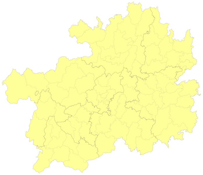 File:Administrative Division Guizhou No Point.svg