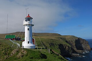 <span class="mw-page-title-main">Akraberg</span> Southern tip of Suðuroy, in the Faroe Islands