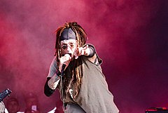 Jourgensen performing with Ministry at 2017's Hellfest